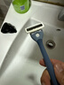 舒適（Schick）【青春痘肌】hello新生代剃須刀【1刀架4刀頭】冰川藍 高端防刮傷男士手動(dòng)剃須刀刮胡刀 生日禮物送男友 曬單實(shí)拍圖