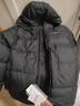 黑冰（BLACKICE）25秋冬新款男羽絨服防風(fēng)保暖耐磨700蓬鵝絨活帽外套 F8568MJ 黑色 L 曬單實(shí)拍圖