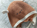 貝肽斯寶寶帽子秋冬季防風(fēng)護耳保暖兒童毛線(xiàn)帽男女童可愛(ài)嬰兒無(wú)骨針織帽 曬單實(shí)拍圖