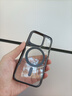 紐曼 適用蘋(píng)果14promax手機殼 iphone14/14pro保護套電鍍透明磁吸無(wú)線(xiàn)充電鏡頭全包超薄防摔高級感男女 【亮黑色】超強磁吸丨冰透散熱 蘋(píng)果14ProMax【6.7英寸】 曬單實(shí)拍圖
