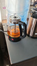 麥卓（MAKE JOY） 煮茶器黑茶煮茶壺全自動(dòng)蒸汽電茶壺保溫泡茶蒸茶壺花茶普洱養生壺 ZCQ02A黑色標配 1L 特價(jià)款 曬單實(shí)拍圖