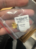 CRD克徠帝黃金吊墜玫瑰花足金999花瓣實(shí)心吊墜不含項鏈節日禮物 玫瑰足金吊墜 HK00054 2.1g 曬單實(shí)拍圖