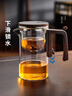 憶壺茶磁吸飄逸杯泡茶壺茶水分離杯一鍵出水家用按壓玻璃茶具高端 曬單實(shí)拍圖