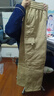 JEEP SPIRIT吉普工裝褲男士褲子男秋冬季休閑褲男多口袋男褲 卡其色加絨 3XL 曬單實(shí)拍圖