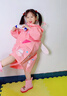 備美兒童雨衣女童男童女孩幼兒園專(zhuān)用2025新款寶寶雨鞋小學(xué)生小孩F022 粉色小萌兔 L 曬單實(shí)拍圖