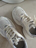 百麗厚底老爹鞋學(xué)生女輕量運動(dòng)休閑鞋B4P1DAM6 太空灰 38 曬單實(shí)拍圖