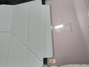 奔維斯適用于華為matepad11.5s保護套2026款華為matepad air12保護套華為matepad mini保護晶透筆槽8.8寸 【海島藍-面蓋可磁吸】橫豎支撐-晶透背板-帶筆槽 Mate 曬單實(shí)拍圖