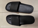 京東京造【糖果拖】拖鞋男士防滑輕便情侶防臭浴室拖涼拖鞋黑42-43 曬單實(shí)拍圖