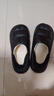 OIU亞麻拖鞋男士春秋外穿加絨保暖防滑踩屎感全包跟情侶棉拖鞋女四季 黑色 44-45 (適合43-44碼) 曬單實(shí)拍圖