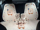齊選汽車(chē)坐墊3D立體仿羊絨加厚保暖車(chē)坐墊冬季短毛卡通可愛(ài)車(chē)內實(shí)用品 絨瓶蓋蛋糕3D印花【全車(chē)七件套】 曬單實(shí)拍圖