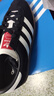adidas「T頭鞋」STADT經(jīng)典時(shí)尚薄底運動(dòng)板鞋男女阿迪達斯三葉草   黑色/漢玉白/淺猩紅（推薦女生買(mǎi)小半碼）   40.5 曬單實(shí)拍圖