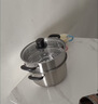 美的（Midea）蒸鍋不銹鋼三層蒸煮兩用湯鍋蒸魚(yú)饅頭包子家用蒸籠鍋蒸大閘蟹螃蟹 曬單實(shí)拍圖