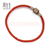 周生生【細繩紅色】Charme串珠配繩3mm細版手繩不銹鋼繩男女定價(jià) E19 曬單實(shí)拍圖