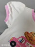 巴拉巴拉童裝女童短袖T恤寶寶打底衫純棉上衣夏裝泡泡袖 本白10101 110 曬單實(shí)拍圖
