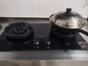 帥康（Sacon）燃氣灶 家用煤氣灶5.2KW爆炒猛火 臺嵌入式兩用底盤(pán)可調 煤氣灶雙灶具 JZY-3B812液化氣 曬單實(shí)拍圖
