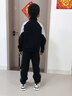 真維斯童裝男童運動(dòng)套裝2026年新款兒童撞色外套中大童潮酷衣服女童洋氣童裝 【運動(dòng)套裝】黑/J純色 170 曬單實(shí)拍圖