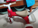 飛鴿兒童玩具三輪車(chē)自行車(chē)腳踏車(chē)寶寶平衡車(chē)幼兒小孩溜溜車(chē)2-3歲禮物 中國紅【燈光音樂(lè )+車(chē)筐+推把】 曬單實(shí)拍圖