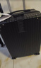 梵地亞行李箱男28英寸萬(wàn)向輪拉桿箱女大容量旅行箱密碼箱皮箱子黑 曬單實(shí)拍圖