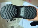 卡駱馳（CROCS）復古暖棉Clog BAE女款小鯨魚(yú)洞洞鞋211753 211753-001 36 曬單實(shí)拍圖