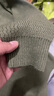 JEEP吉普毛衣男冬季保暖休閑重磅打底針織衫男士上衣服男裝 軍綠 L 曬單實(shí)拍圖