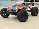 ARRMA 莫哈維 1/8 卡屯V6 6S遙控電動(dòng)無(wú)刷防水RC遙控車(chē)大腳車(chē)模型 卡屯V6 藍橙色 不含電池 充電器 曬單實(shí)拍圖