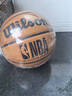 Wilson威爾勝NBA絕塵系列ENCORE PLUS防塵皮革室外神器成人比賽7號籃球 曬單實(shí)拍圖