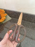張小泉鍍鈦剪刀家用生活剪剪紙大剪刀鋒利超強力工業(yè)剪優(yōu)質(zhì)裁縫剪子 小號 曬單實(shí)拍圖