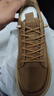 百麗戶(hù)外休閑鞋男25秋季新款牛皮革厚底工裝加絨板鞋A2137CM5 黃棕-單里 42 曬單實(shí)拍圖