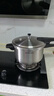 蘇泊爾304不銹鋼高壓鍋家用加厚快煮防爆電磁爐通用壓力鍋18 22 24 26CM 24CM/7升送蒸架適合4-5人 曬單實(shí)拍圖