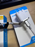 ANKER安克充電線(xiàn)雙頭type-c適用iPhone17ProMax/16/15手機iPad筆記本電腦小米100W快充蘋(píng)果數據線(xiàn)1.8m白 曬單實(shí)拍圖