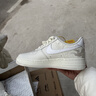 耐克NIKE男空軍一號AF1 AIR FORCE1馬年限定款 運動(dòng)鞋IQ1119-011白40 曬單實(shí)拍圖