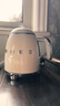 SMEG/斯麥格復古電熱水壺燒水壺家用迷你便攜小型容量KLF05自動(dòng)斷電防干燒不銹鋼煮茶水生日喬遷禮物 0.8L 奶白色 曬單實(shí)拍圖