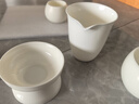 鈺銓龍門(mén) 羊脂玉瓷上釉公道杯過(guò)濾組 功夫茶具配件德化白瓷茶海分茶器公杯 羊脂玉瓷上釉公道杯+過(guò)濾組 曬單實(shí)拍圖