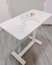 宜家（IKEA）BOLLSIDAN波席當移動(dòng)床邊桌升降桌簡(jiǎn)易電腦桌書(shū)桌 筆記本支架白色 曬單實(shí)拍圖