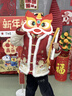 今兮古兮男童過(guò)年服中國風(fēng)冬季新款漢服紅色新年唐裝(僅上衣)中國紅140 曬單實(shí)拍圖