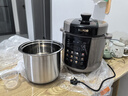 蘇泊爾（SUPOR）0涂層電壓力鍋5L家用3-6人全自動(dòng)智能預約高壓鍋無(wú)涂層雙膽電飯煲壓力鍋大屏觸控無(wú)水焗煲湯寶寶粥 深湯鋼釜 5L 陶晶+304鋼膽 曬單實(shí)拍圖