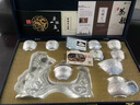 瑯庭琊坊鎏銀茶具999純銀套裝自動(dòng)功夫茶具懶人泡茶器景德鎮高端陶瓷整套 馬到成功 曬單實(shí)拍圖