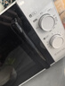 美的（Midea）微波爐烤箱一體機一級能效家用平板式900W變頻不銹鋼內膽23升機械旋鈕簡(jiǎn)單操作解凍C231 曬單實(shí)拍圖