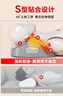 奧克斯（AUX）頸椎按摩器肩頸腰背按摩枕頭肩頸按摩器腰部按摩儀全身自動(dòng)揉捏熱敷年貨節送長(cháng)輩父母生日禮物實(shí)用 【充電禮盒款】20個(gè)按摩頭+3D立體按摩+紅光熱敷 曬單實(shí)拍圖