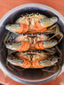【活蟹】江食代三門(mén)青蟹 大紅母膏蟹（6-7兩/只）3只/件鮮活螃蟹生鮮禮盒源頭直發(fā)包郵  曬單實(shí)拍圖