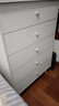 斗柜臥室簡(jiǎn)約現代柜子儲物柜客廳靠墻家用抽屜置物柜五斗櫥收納柜 60cm五層五抽暖白色 曬單實(shí)拍圖