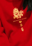 真維斯（Jeanswest）新年紅色衛衣女秋冬2026馬年本命年衣服冬季加絨加厚圓領(lǐng)長(cháng)袖上衣 曬單實(shí)拍圖