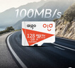 愛(ài)國者（aigo）32GB TF（MicroSD）存儲卡A1 U1 V30 4K 監控攝像頭 行車(chē)記錄儀專(zhuān)用高速內存卡 讀速100MB/s T1JD 曬單實(shí)拍圖