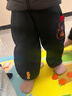 巴拉巴拉兒童加絨長(cháng)褲男女童春季紅色新年拜年服寬松束腳保暖褲 曬單實(shí)拍圖