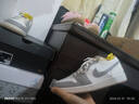 Jordan男休閑鞋喬丹象牙灰配色AJ1 JORDAN 1運動(dòng)鞋553558-169灰白44 曬單實(shí)拍圖