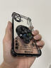 福順奢風(fēng)生水起電鍍防摔適用紅米turbo5max手機殼turbo4pro透明氣囊13國潮高級k90promax鏡頭全包男女款 氣囊黑色【八方來(lái)財】風(fēng)生水起旋轉支架 紅米 Turbo5 Max 曬單實(shí)拍圖