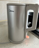 美的（Midea）電熱水壺電水壺燒水壺養生雙層防燙 0涂層 食品級304不銹鋼1500W快速沸騰1.7L大容量 HJ1705 曬單實(shí)拍圖