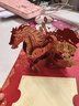 UNIGIFT2026馬年新年3d立體賀卡高級感創(chuàng  )意祝福手工節日卡片送人禮物定制 燙金款馬上有福 1個(gè) 曬單實(shí)拍圖