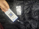 真維斯（Jeanswest）輕薄羽絨服男冬季男士保暖外套羽絨襖子輕便外套白鴨絨連帽休閑服 A210-160507黑色 5XL （建議200-220斤） 曬單實(shí)拍圖