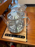 FUNORK全自動(dòng)上水電熱水壺 茶臺燒水壺家用辦公茶桌一體機茶幾嵌入式茶具電茶爐套裝 金色雙加水清潔款 曬單實(shí)拍圖